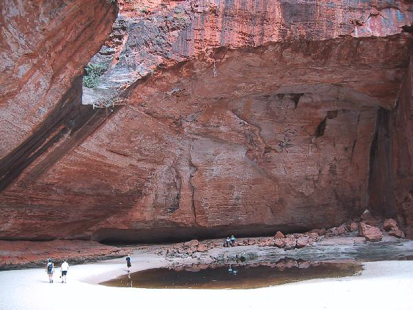58 Kathedral Gorge ved Bungle Bungle